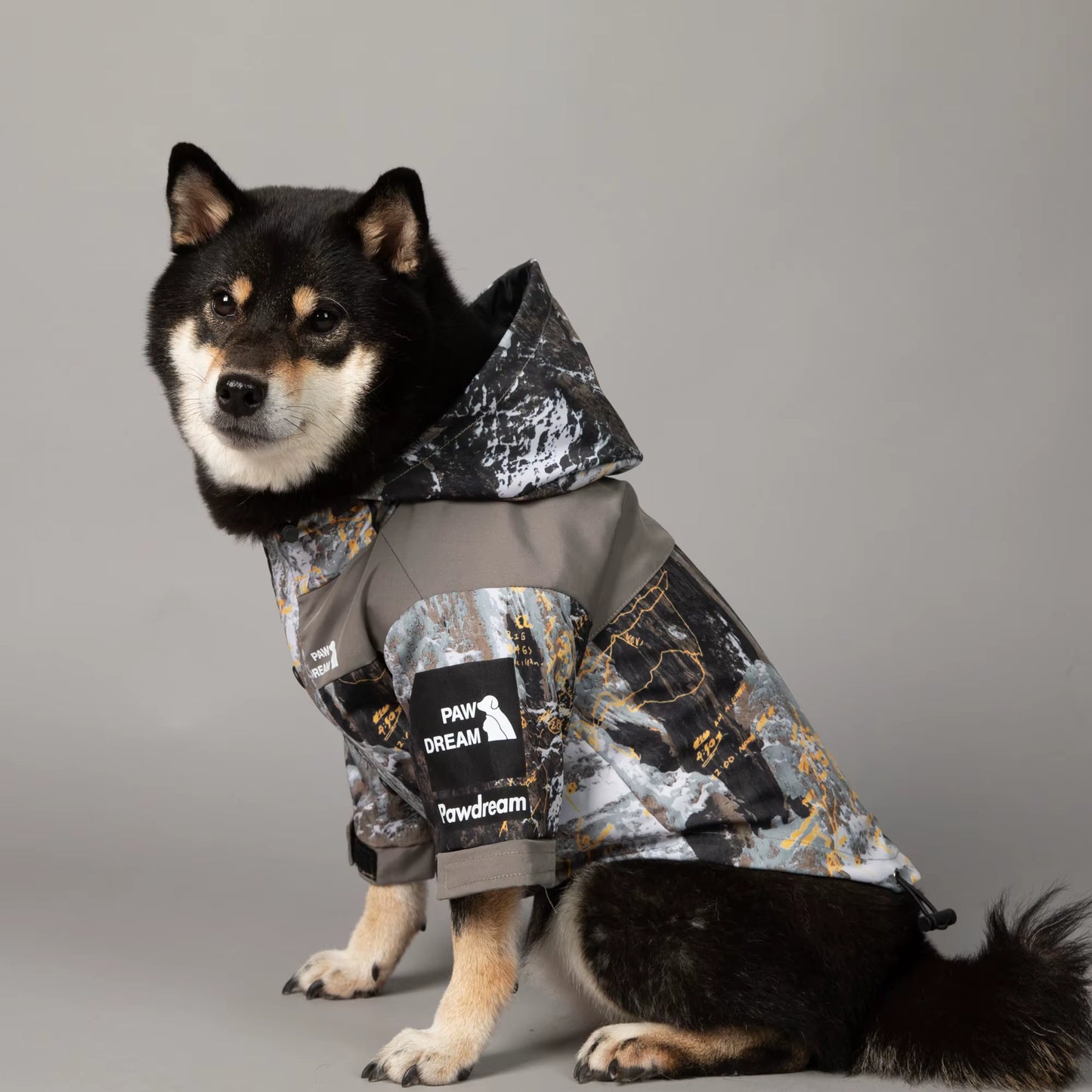 Pawdream Dog Clothes Raincoat for Small Big Dogs Wind Coat Windbreaker French Bulldog Hoodie for Dogs Clothes Jacket Chihuahua