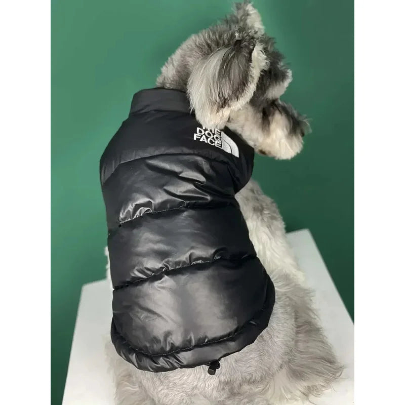 Autumn Winter Pet Dog Clothes Dog Face down Dog Jacket Small and Medium-Sized Dog Clothes French Bulldog Dog Vest Pet Supplies