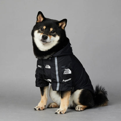 Waterproof Dog Raincoat and Windbreaker Jacket for Small and Large Breeds, Ideal for French Bulldogs and Chihuahuas
