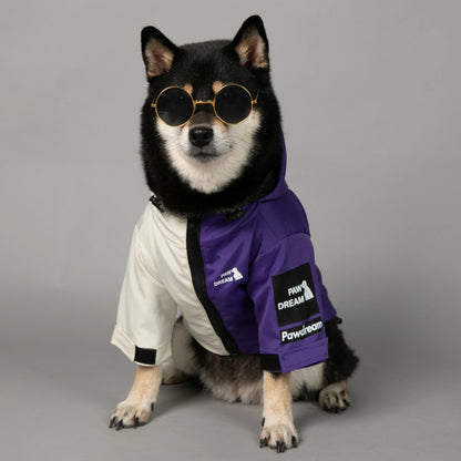 Pawdream Dog Clothes Raincoat for Small Big Dogs Wind Coat Windbreaker French Bulldog Hoodie for Dogs Clothes Jacket Chihuahua