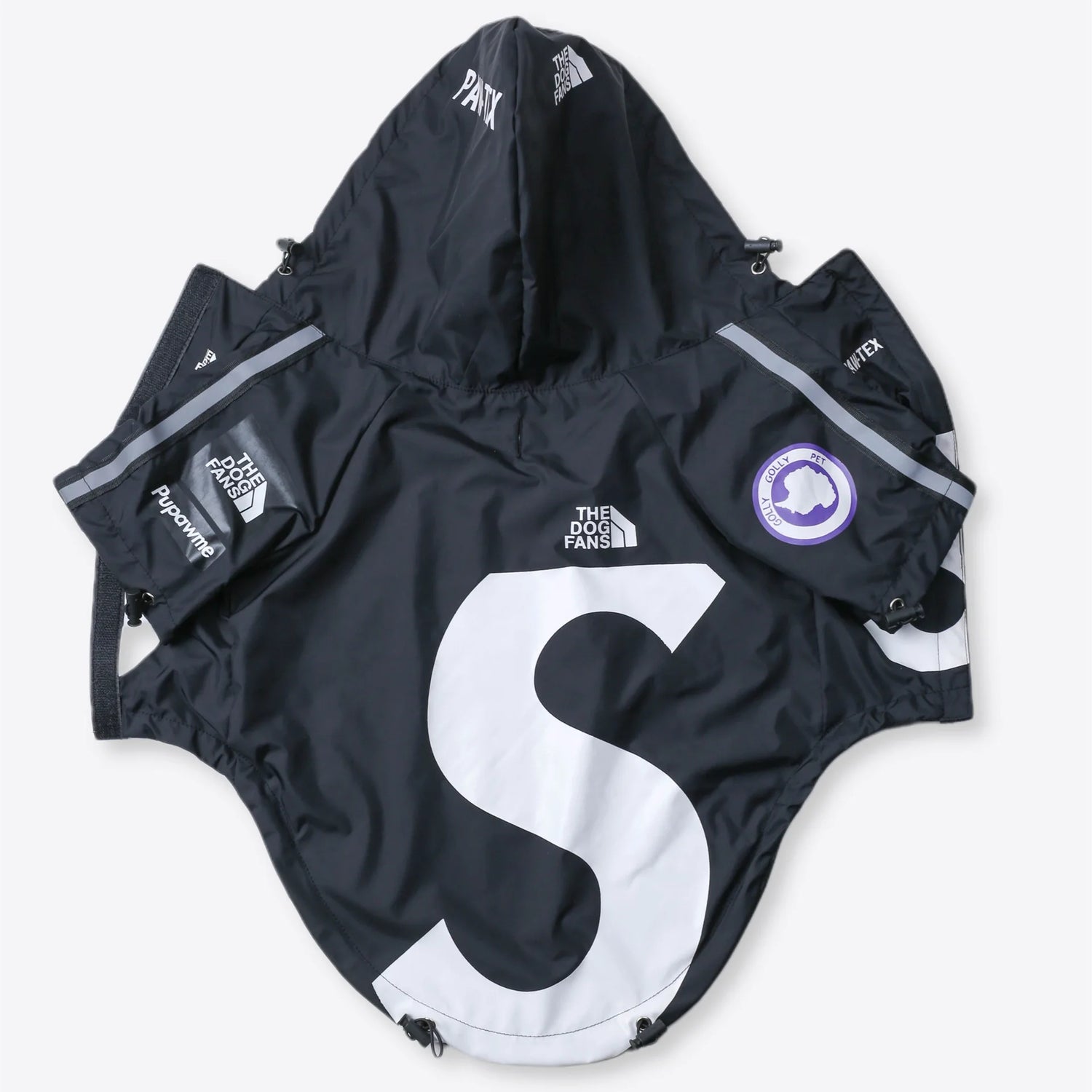 Waterproof Dog Raincoat and Windbreaker Jacket for Small and Large Breeds, Ideal for French Bulldogs and Chihuahuas